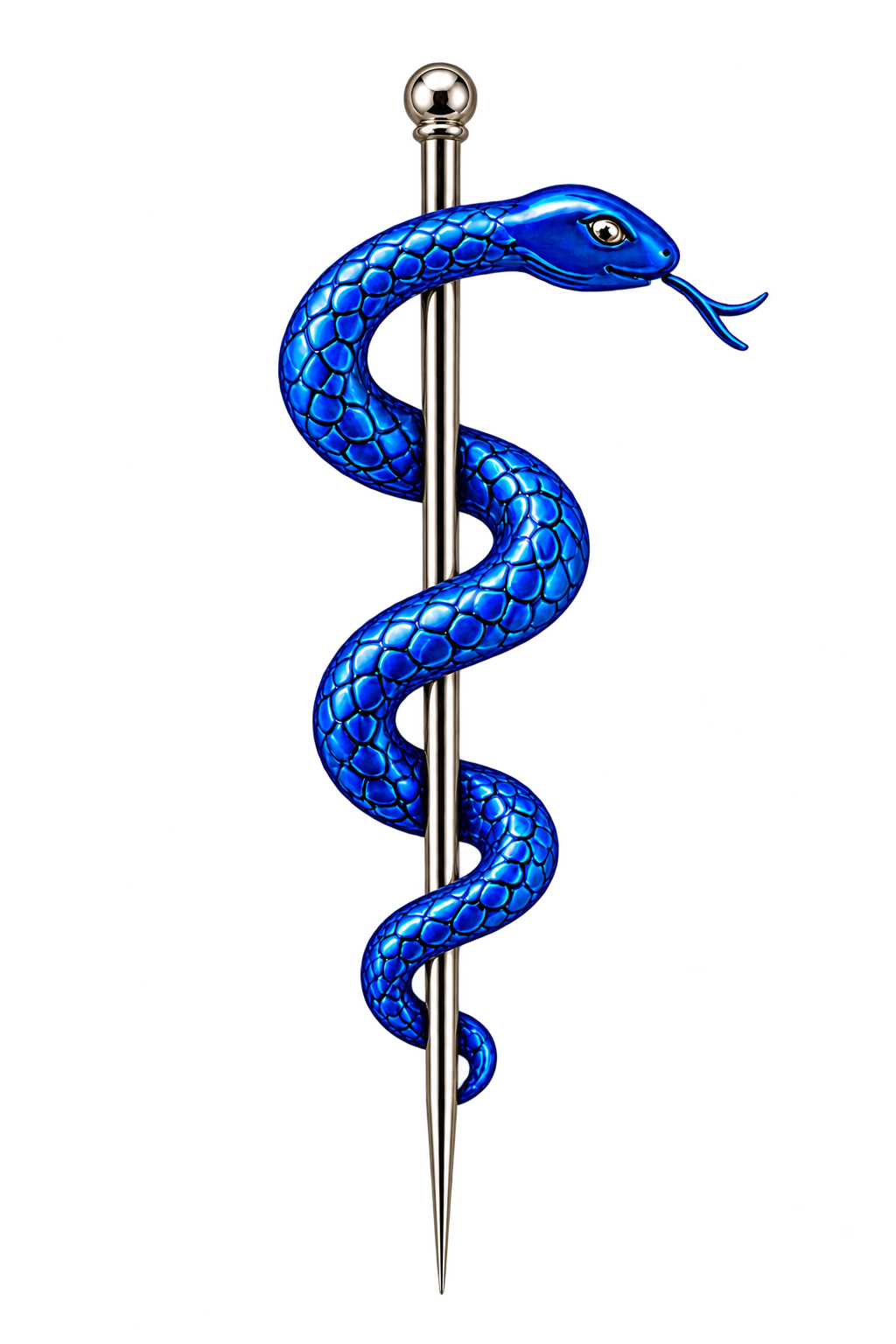 Rod of Asclepius — medical profession emblem